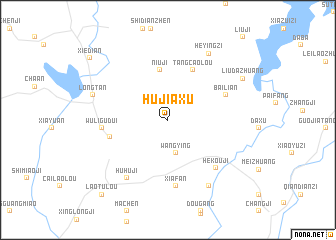 map of Hujiaxu