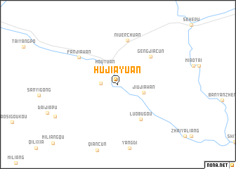 map of Hujiayuan