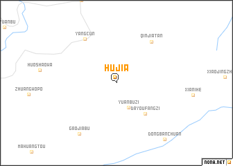 map of Hujia