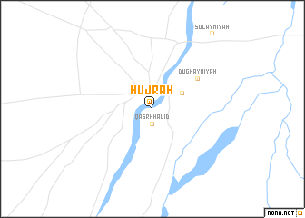 map of Ḩujrah