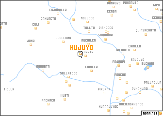 map of Hujuyo