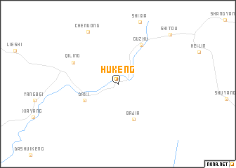 map of Hukeng