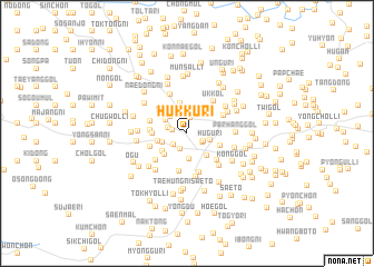 map of Hŭkku-ri