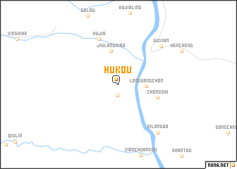 map of Hukou