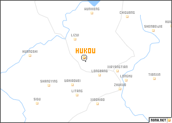 map of Hukou
