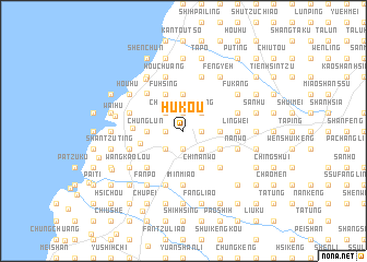 map of Hu-k\