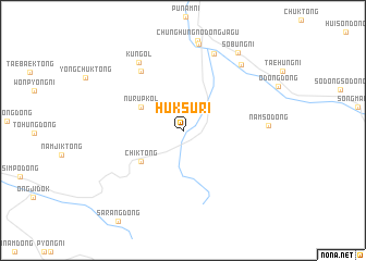 map of Hŭksu-ri