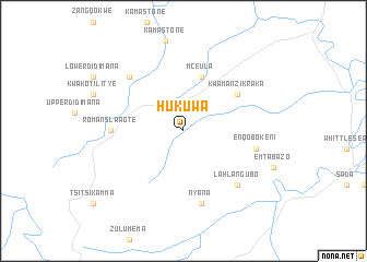 map of Hukuwa