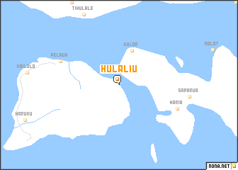 map of Hulaliu