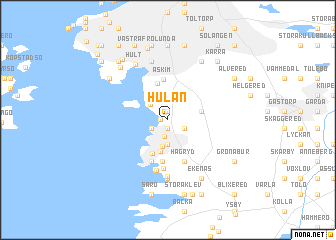 map of Hulan