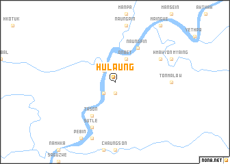 map of Hulaung