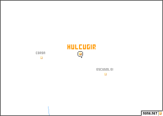 map of Hul Cugir