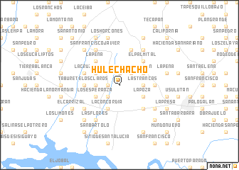 map of Hule Chacho