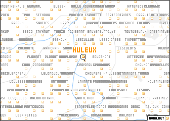 map of Huleux