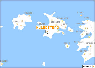 map of Hŭlgot-tong