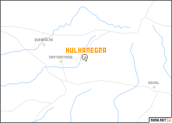 map of Hulha Negra