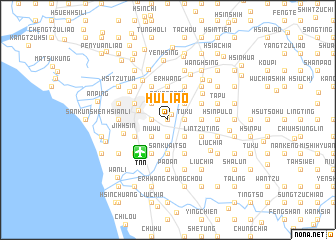 map of Hu-liao