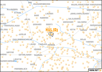 map of Hulia
