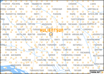 map of Hu-lien-ts\