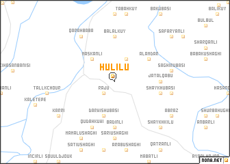 map of Hulīlū