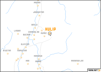 map of Hulip