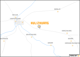 map of Hulizhuang