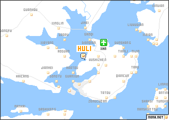 map of Huli