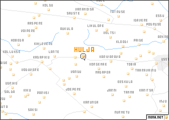 map of Hulja