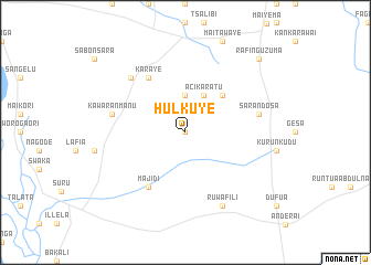map of Hulkuye
