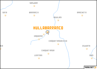 map of Hullabarranco