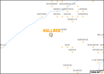 map of Hullará