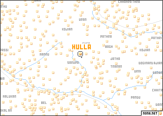 map of Hulla