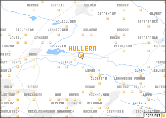 map of Hullern