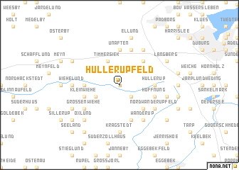 map of Hüllerupfeld