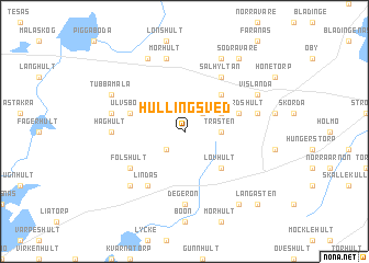 map of Hullingsved