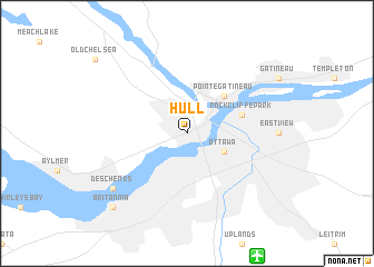 map of Hull