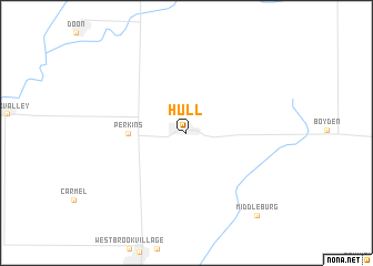 map of Hull