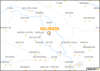 map of Hulme End
