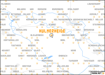 map of Hülmerheide