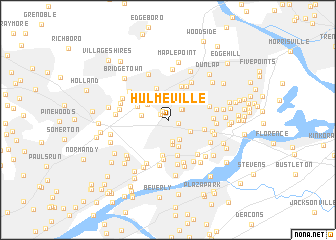 map of Hulmeville