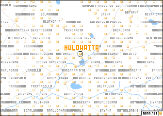 map of Hulowatta