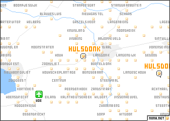 map of Hulsdonk