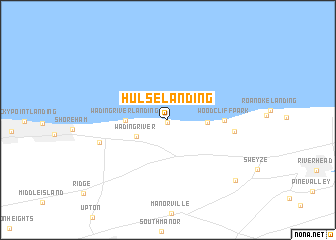 map of Hulse Landing