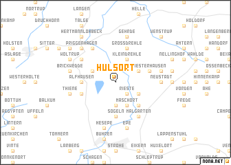 map of Hülsort