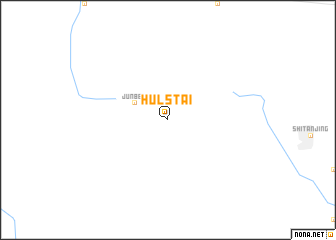 map of Hulstai