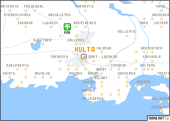 map of Hulta