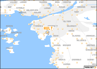 map of Hult