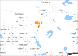 map of Hult