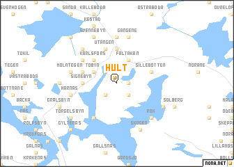map of Hult