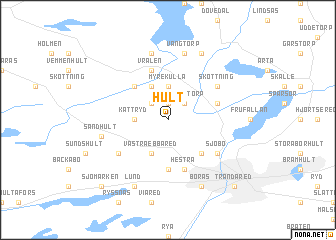 map of Hult